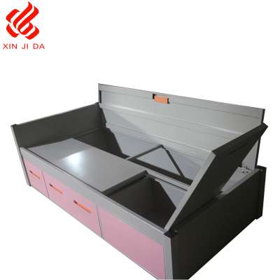 High quality Single Metal Storage Bed